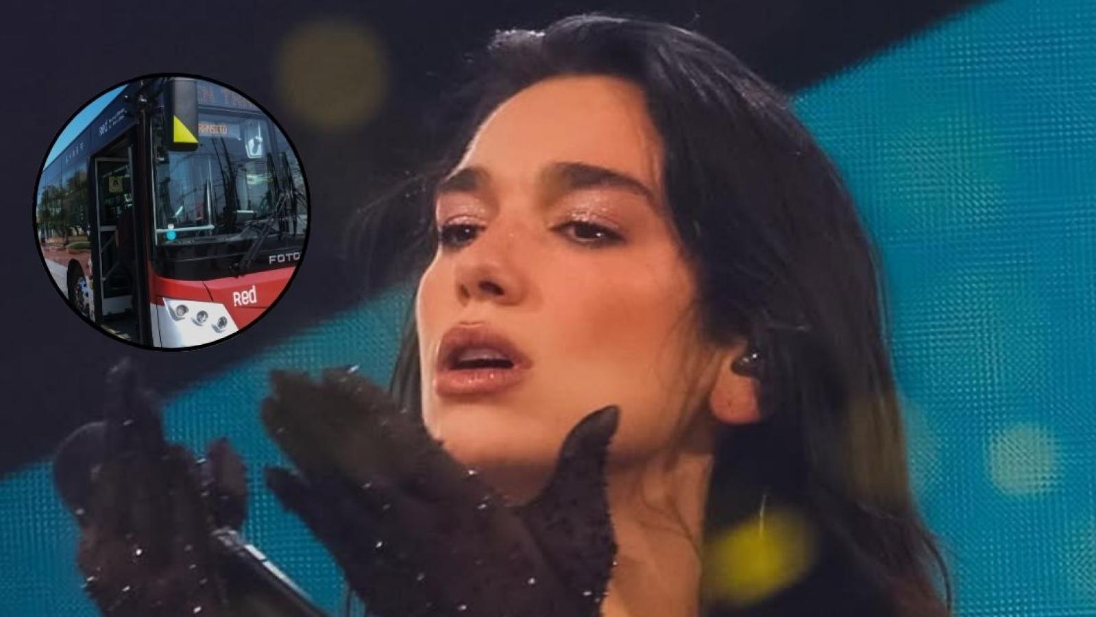 Dua Lipa en Chile
