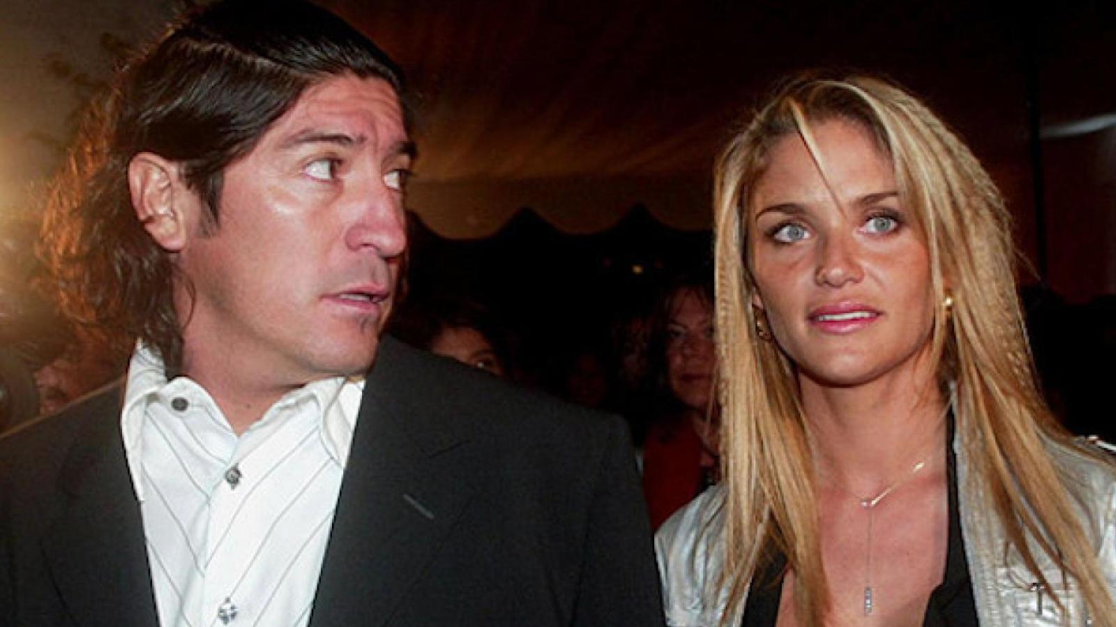Iván Zamorano junto a Kenita - Archivo