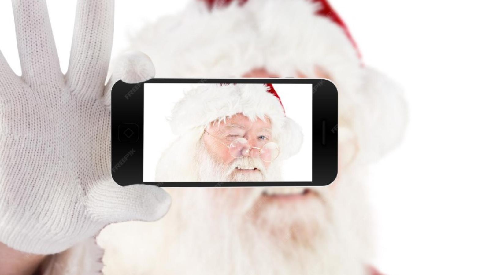 Revisa cómo hablar con el Viejito Pascuero por videollamada en tiempo real