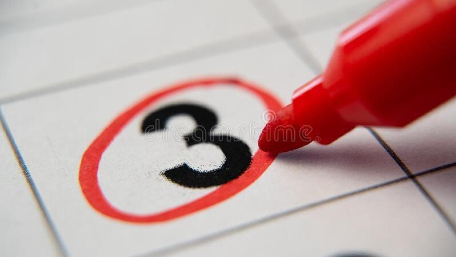 Repasa cuándo es el próximo feriado en el calendario