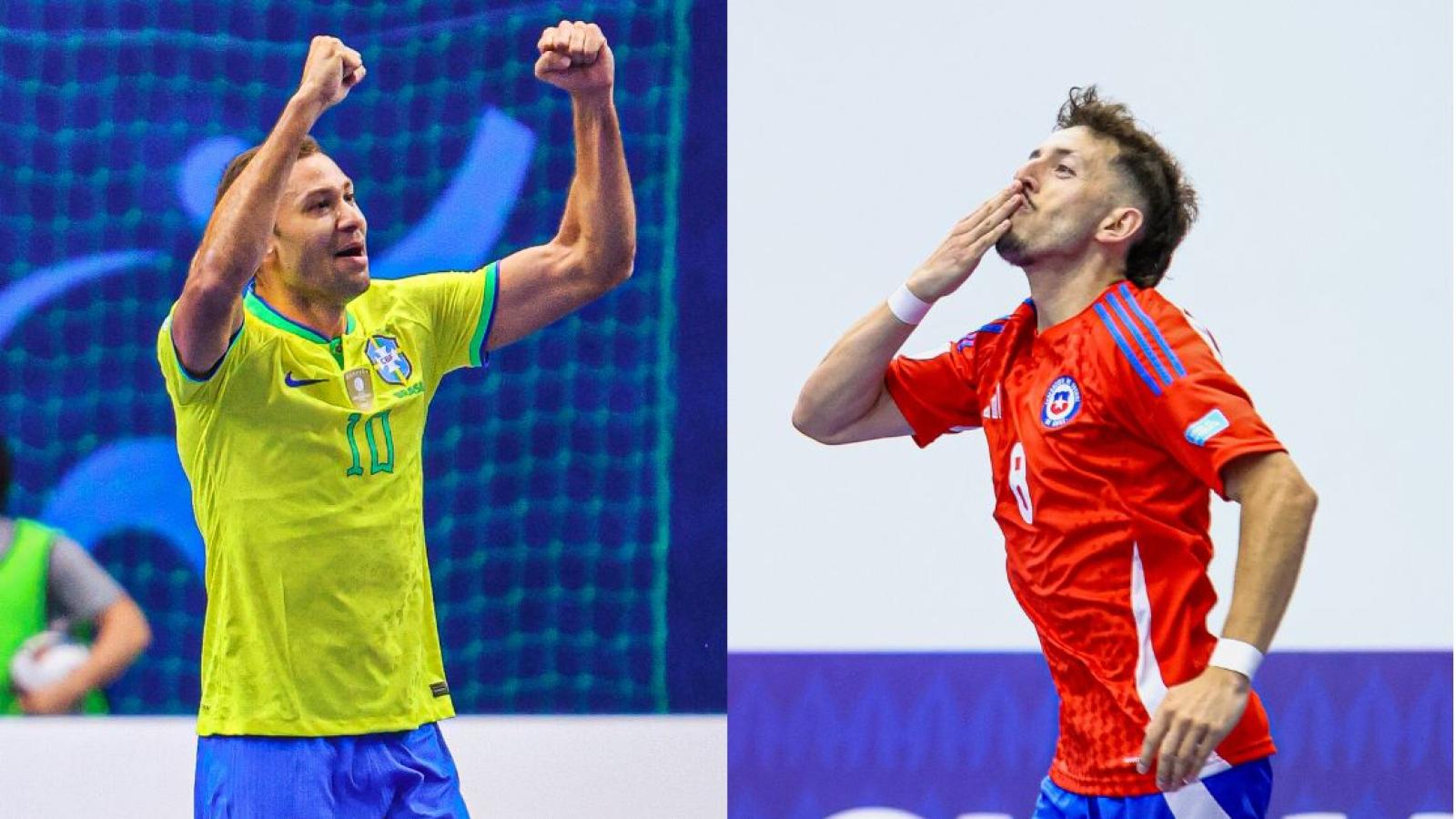 Chile vs Brasil: Cuándo juegan, a qué hora y quién transmite la Copa América Futsal