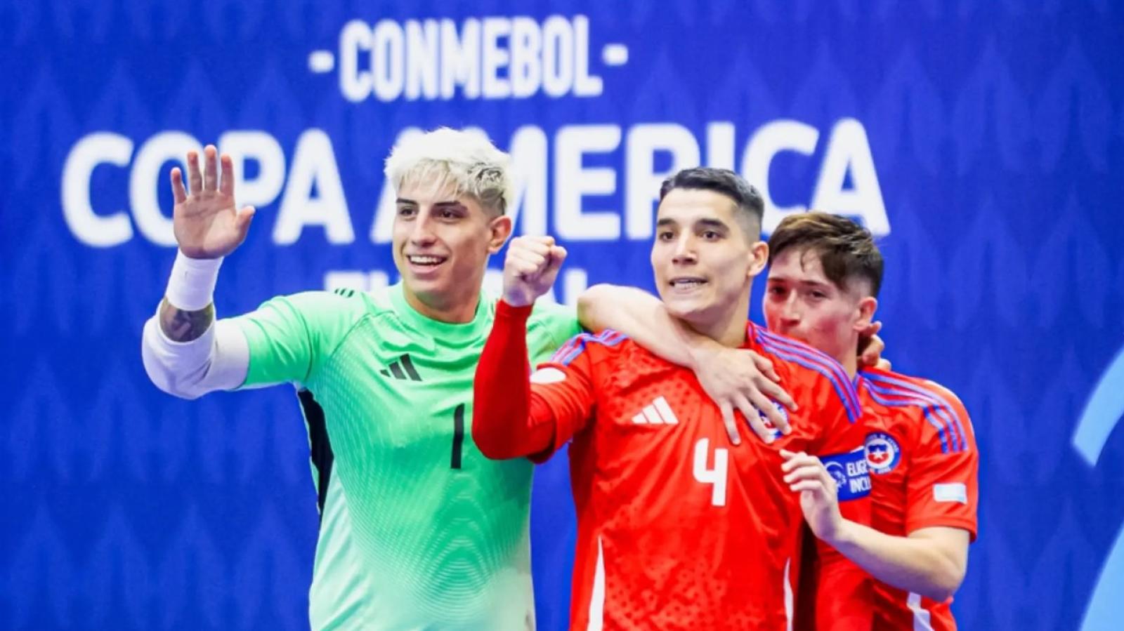 Horario y dónde ver Chile vs Venezuela por Copa América Futsal 2026