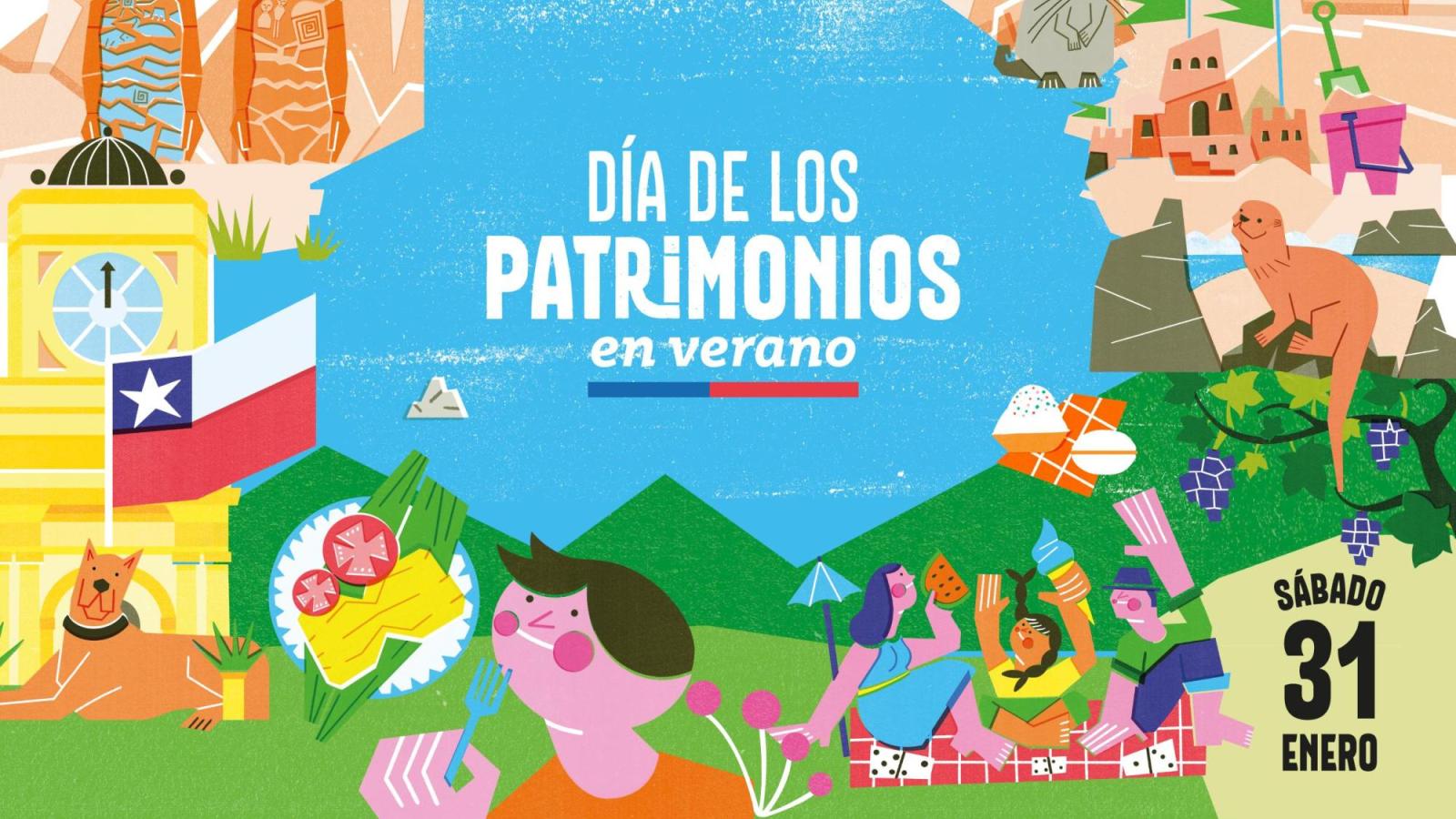 Revisa la cartelera de panoramas GRATIS del Día de los Patrimonios en Verano