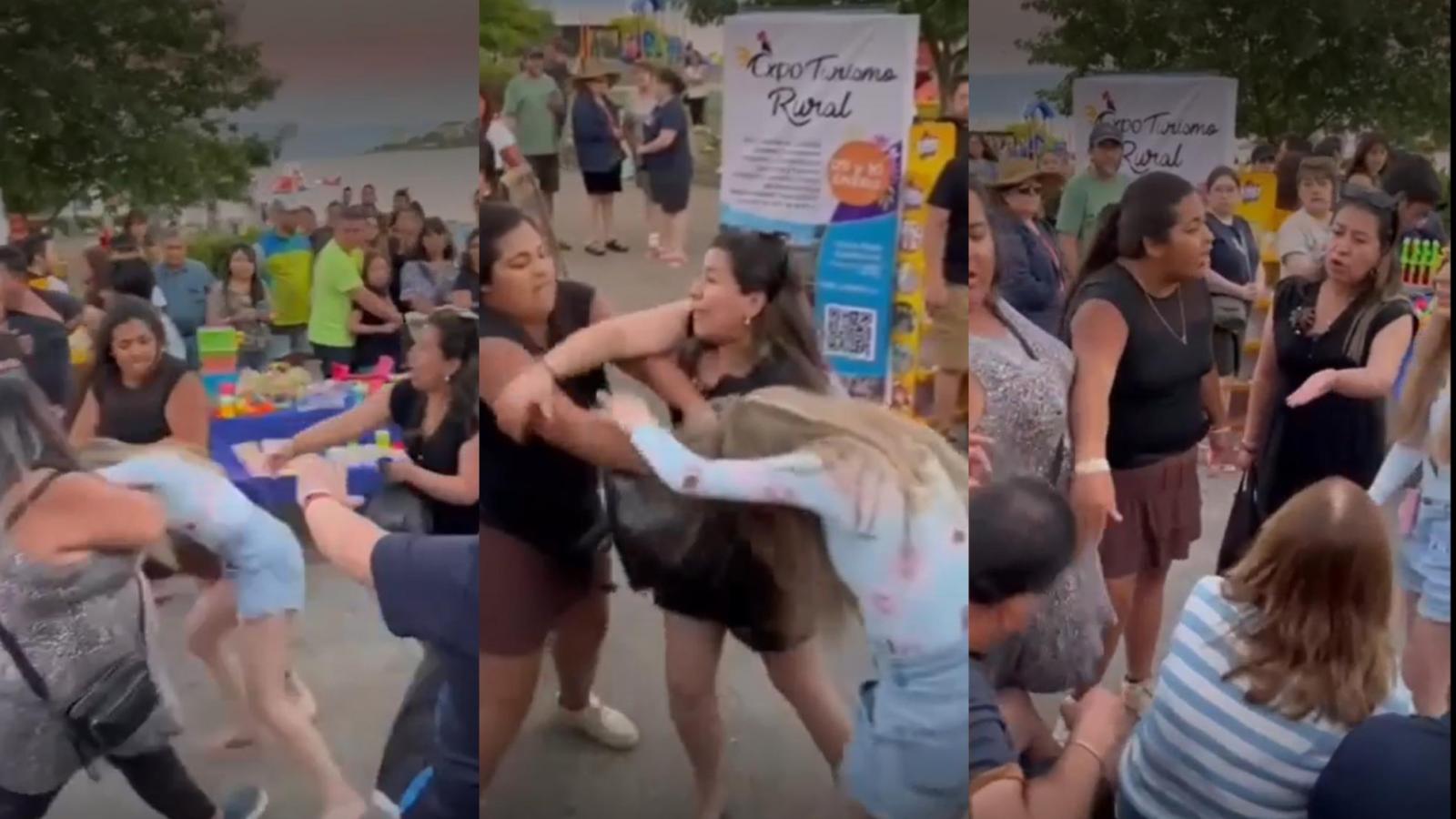 Pelea en Villarrica | Capturas