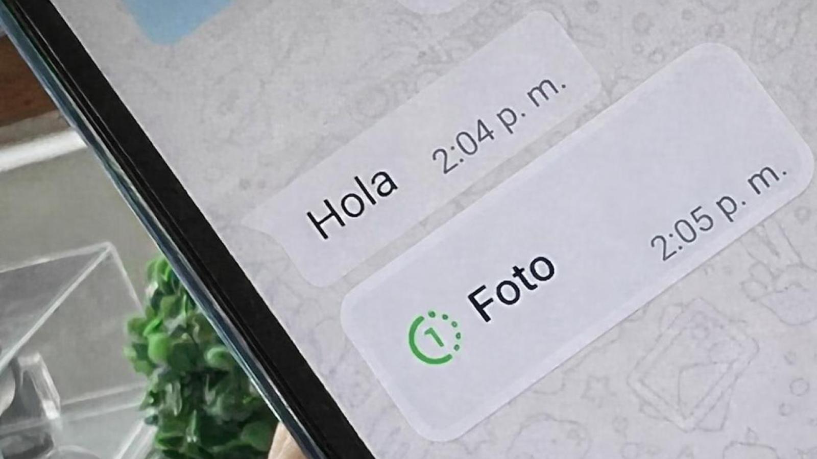 Así puedes ver de nuevo las fotos de un solo uso en WhatsApp