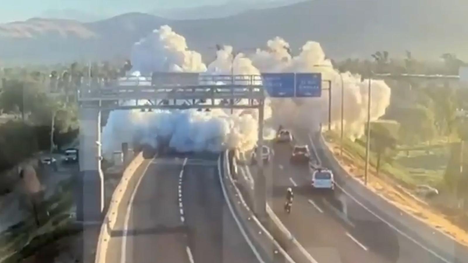 Explosión e incendio en Renca