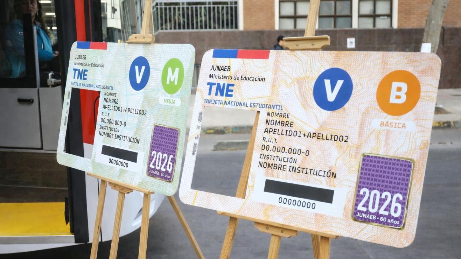 El valor del pasaje de la TNE en esta Vuelta a Clases 2026