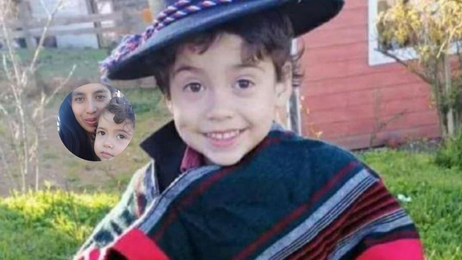 Tomás Bravo y su madre Estefanía Gutiérrez