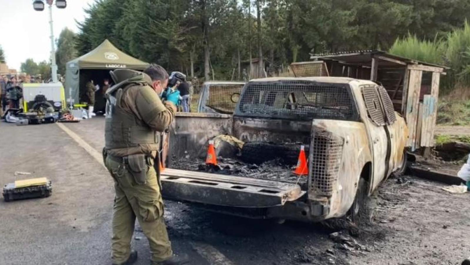 Revelan audio de llamada que alertó el triple homicidio de carabineros en Cañete | Aton