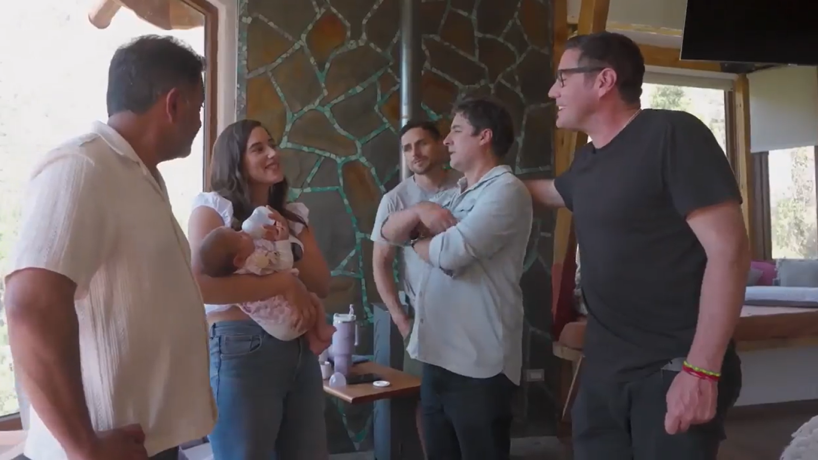 La hija de Pangal Andrade y Meli Noto tuvo su primera aparición en TV frente a Los Socios