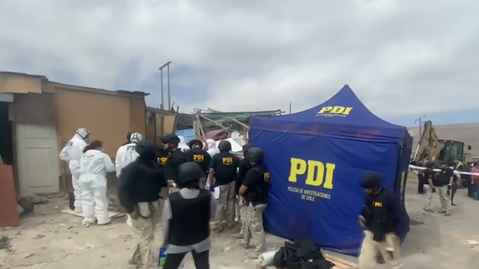 Encuentran amarrado y calcinado a menor de 14 años en Arica | Captura T13