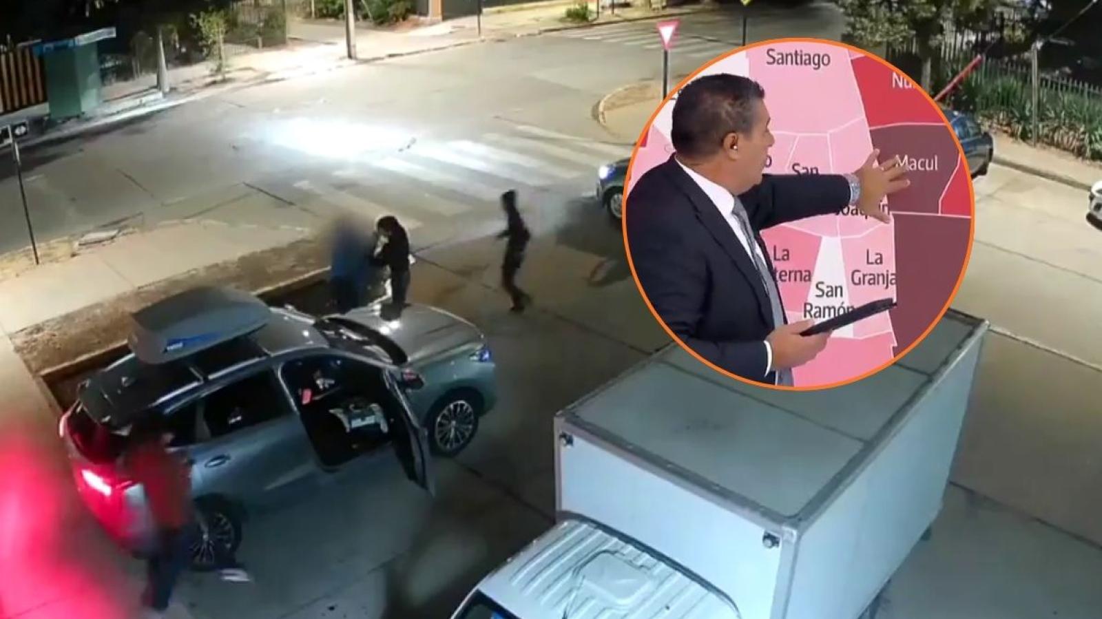 Mapa de encerronas revela días, horarios y comunas con más asaltos en la Región Metropolitana