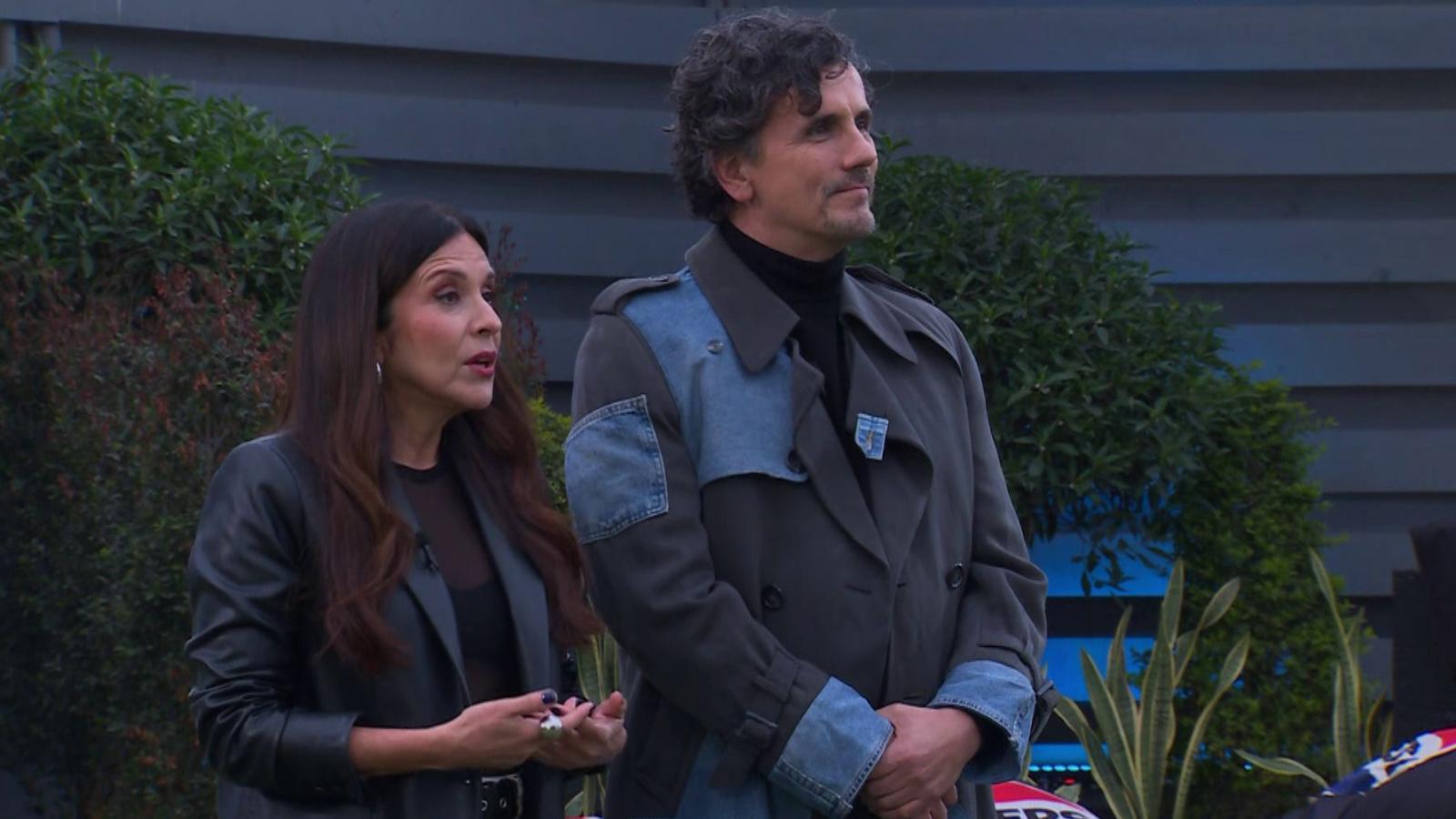 Sergio Lagos y Karla Constant, conductores de "Mundos Opuestos"