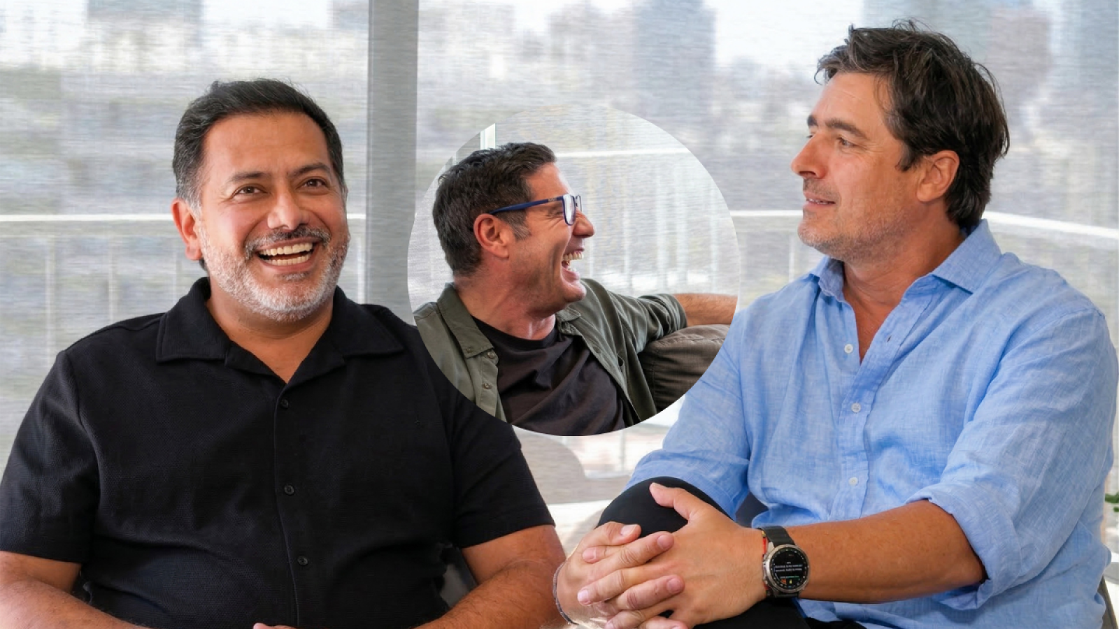 Socios de la parrilla a domicilio 