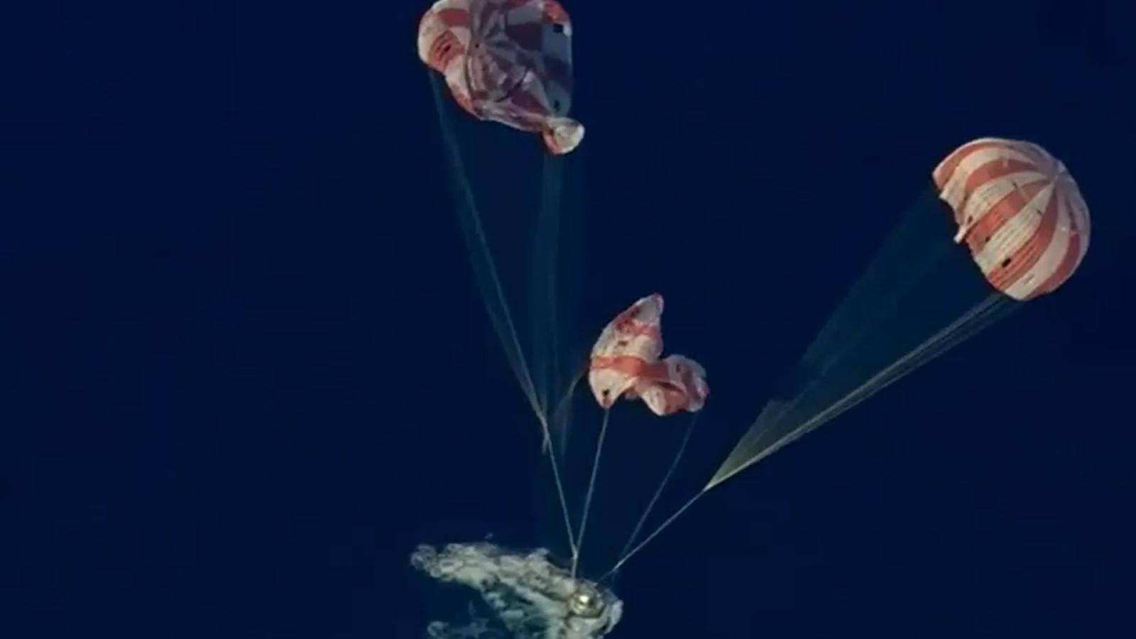 Así fue el regreso de Artemis II a la Tierra