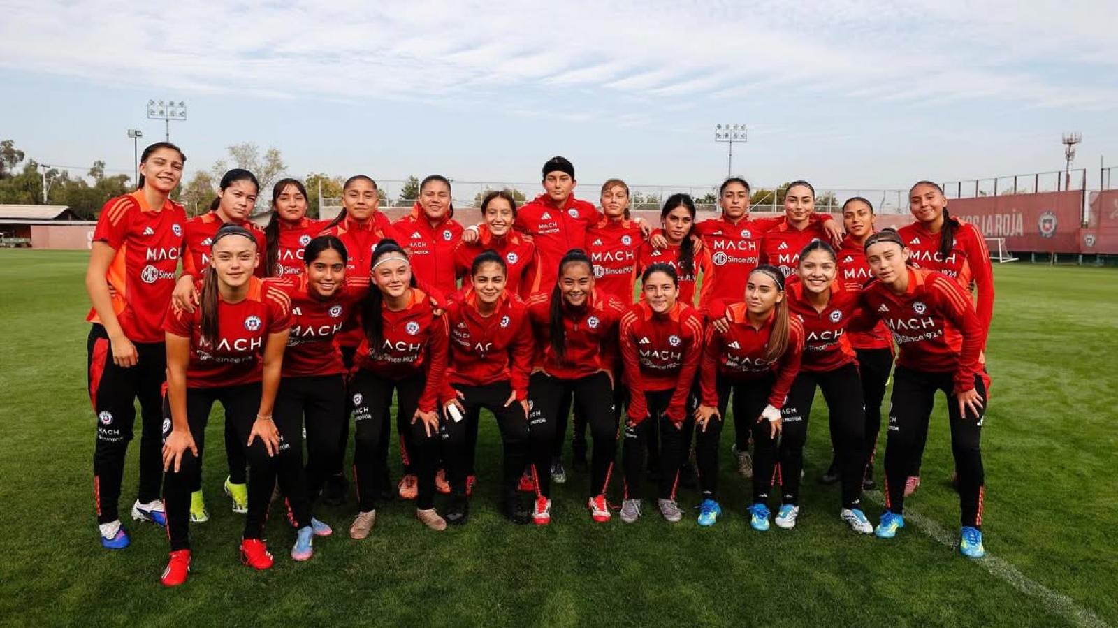 Hoy gran debut de Chile en el Sudamericano Femenino Sub 17