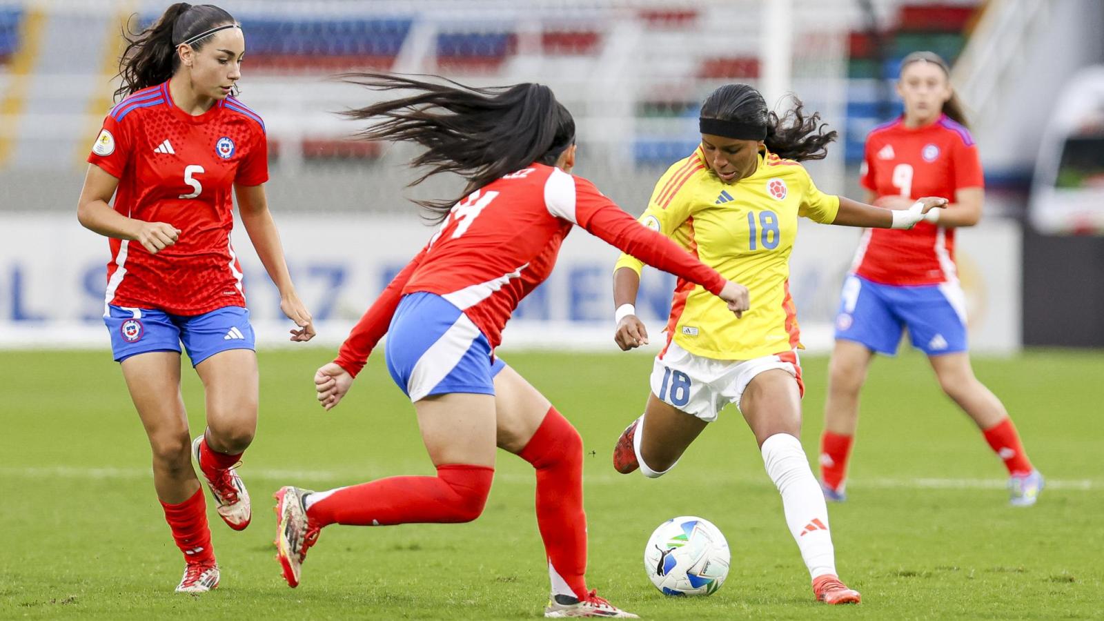 Chile vs Colombia: Sigue EN VIVO el partido del Sudamericano Femenino Sub 17