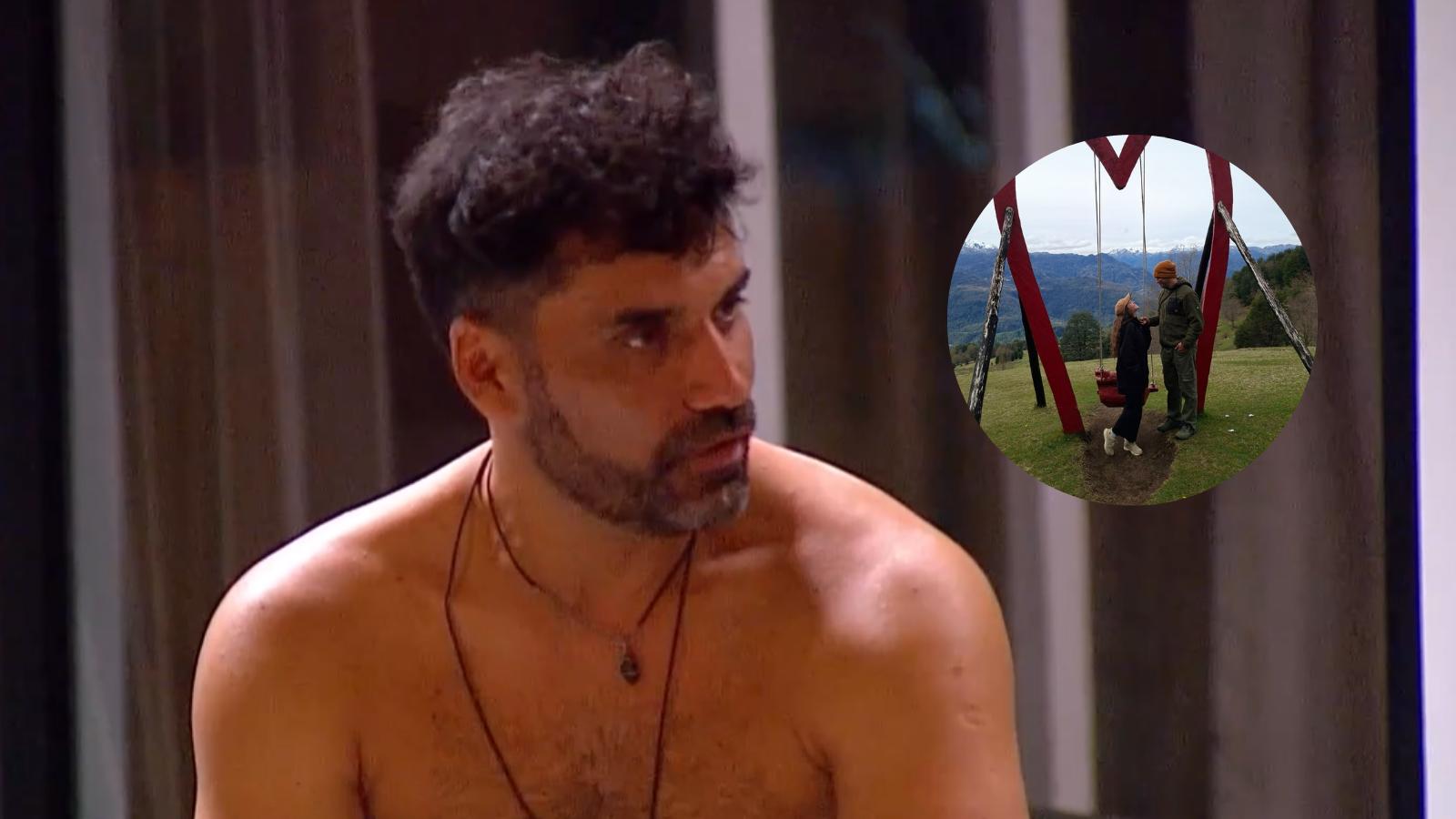 Felipe Contreras y su pareja