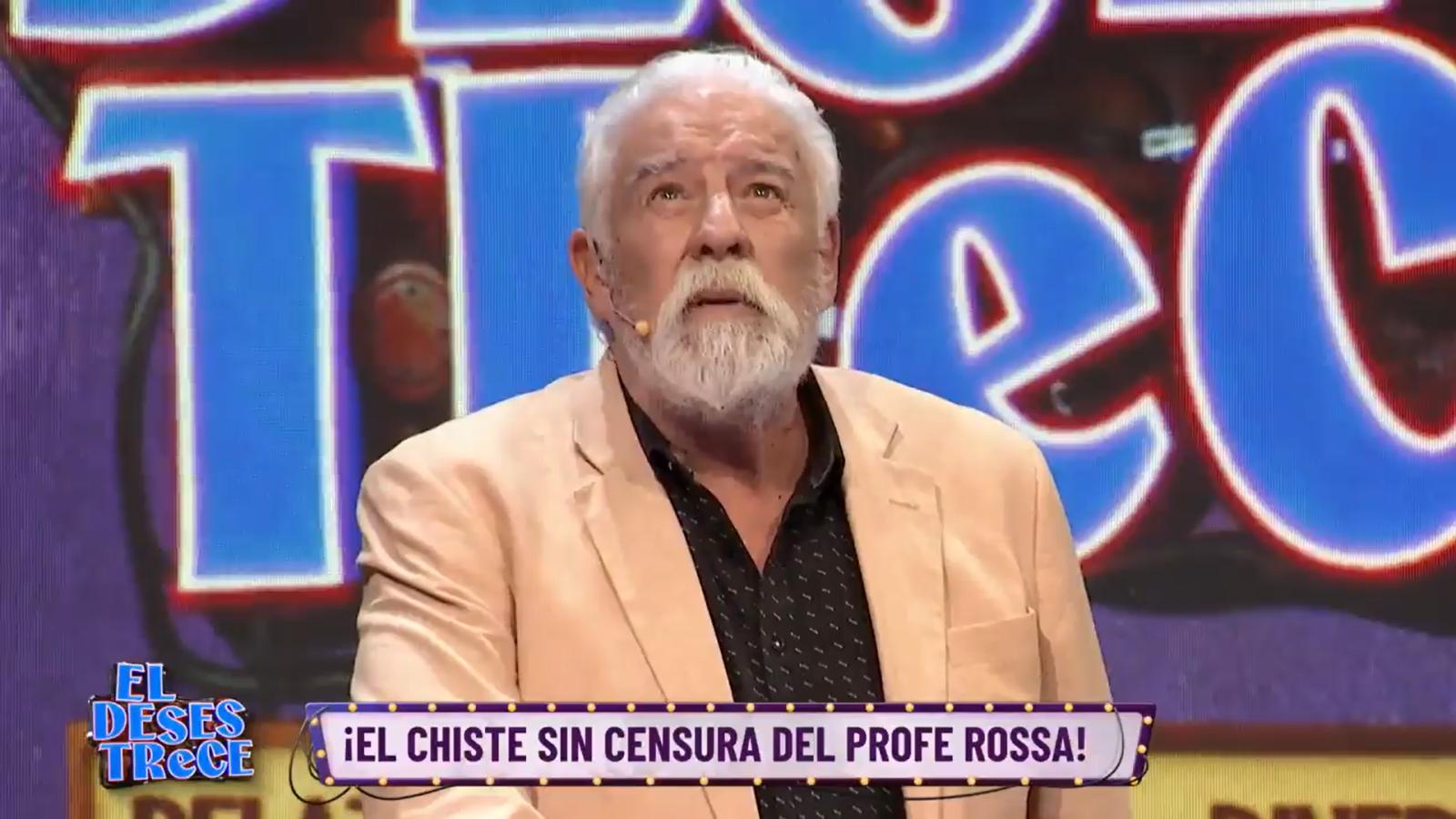 Profesor Rossa en El Desestrece