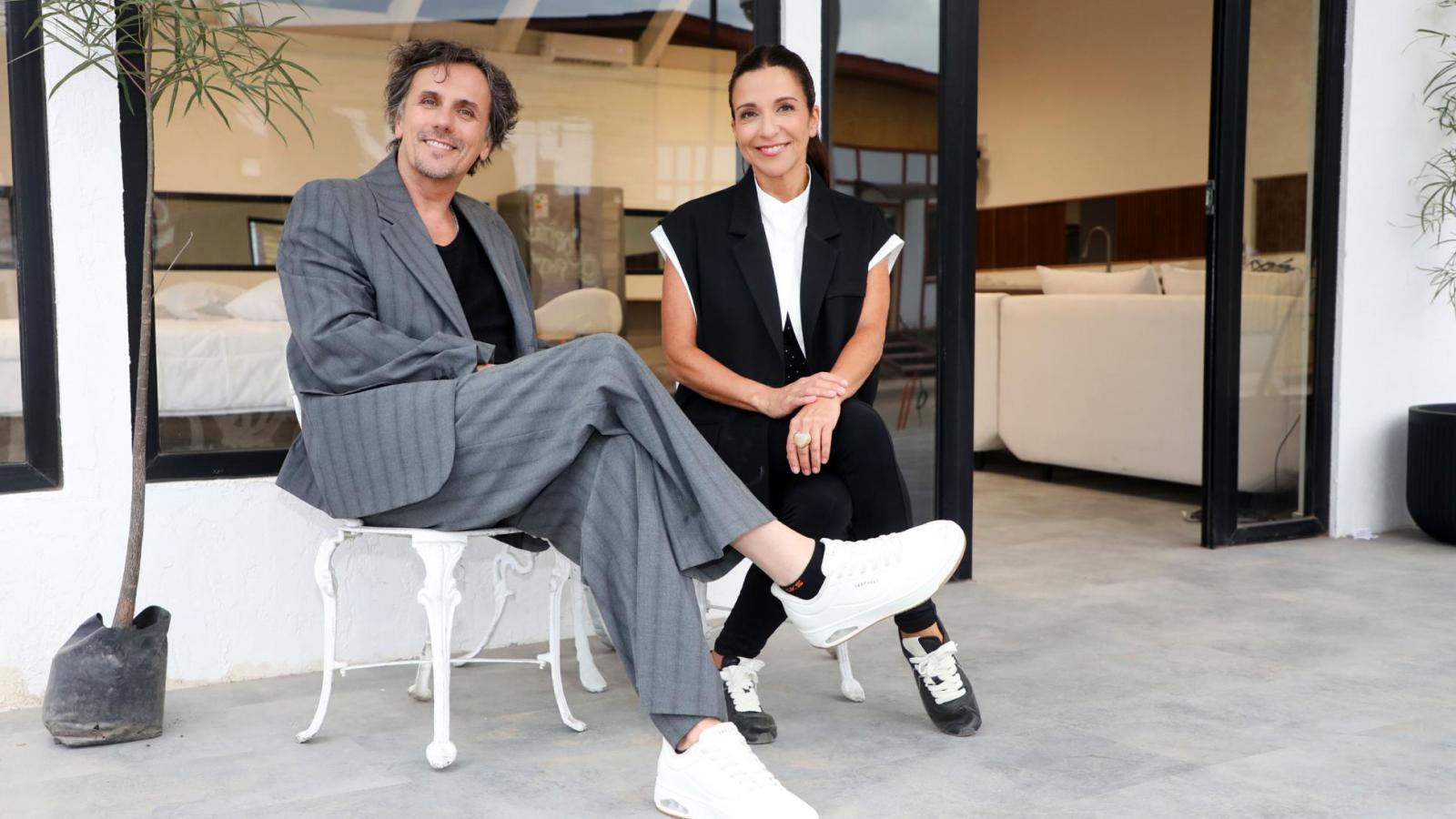 Sergio Lagos y Karla Constant, conductores de "Vecinos al límite"