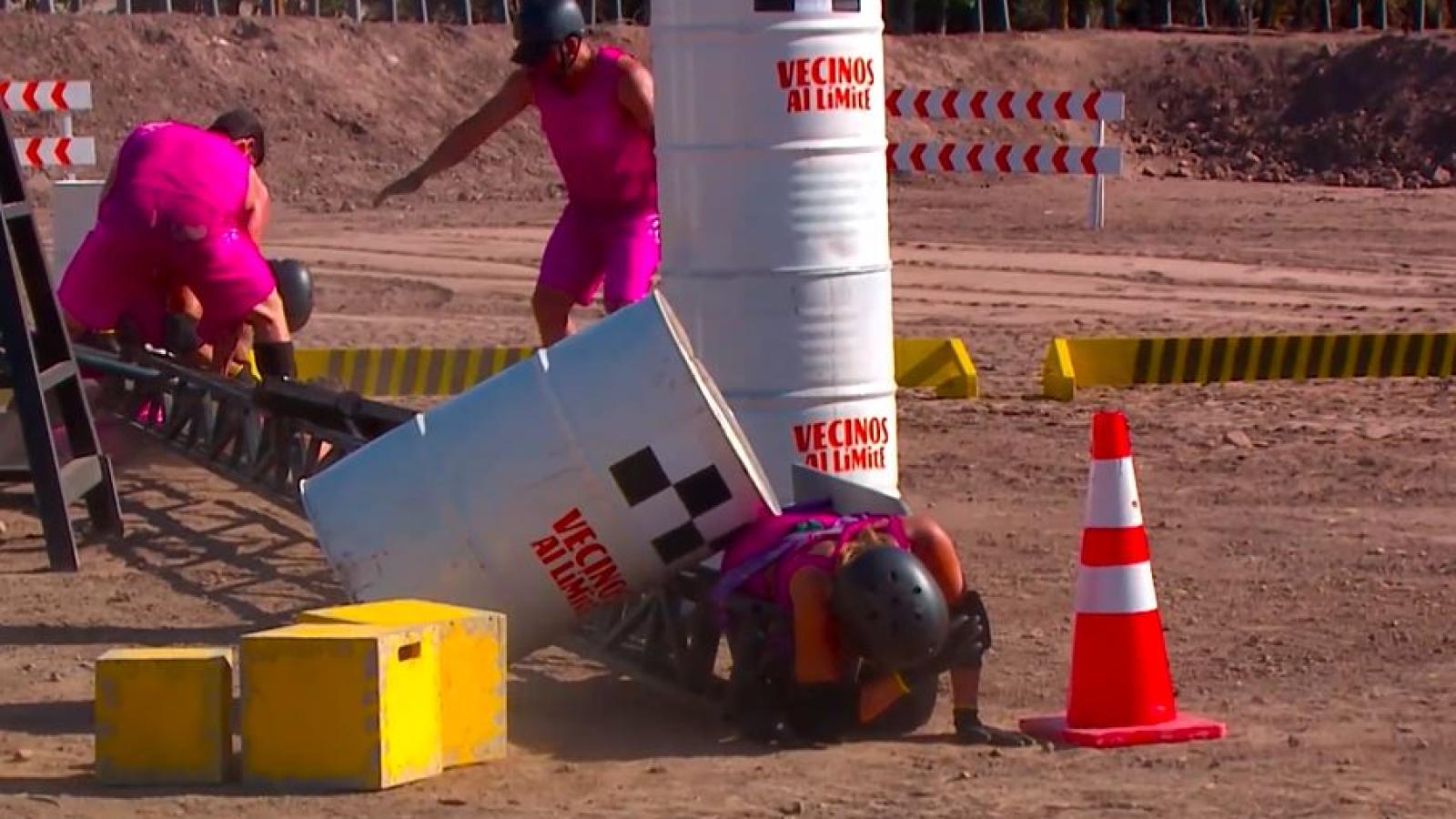 Accidente en "Vecinos al límite"