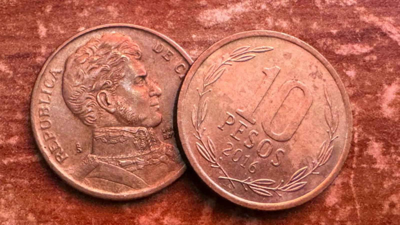 Conoce la moneda de 10 pesos que puede venderse en $50 mil - Foto 13.cl