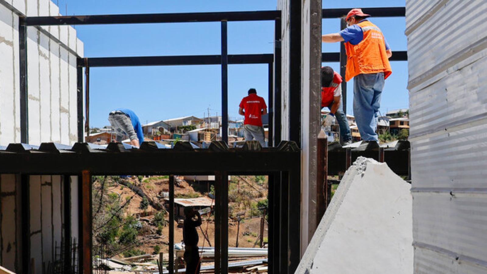 Construcción de vivienda - Aton Chile 