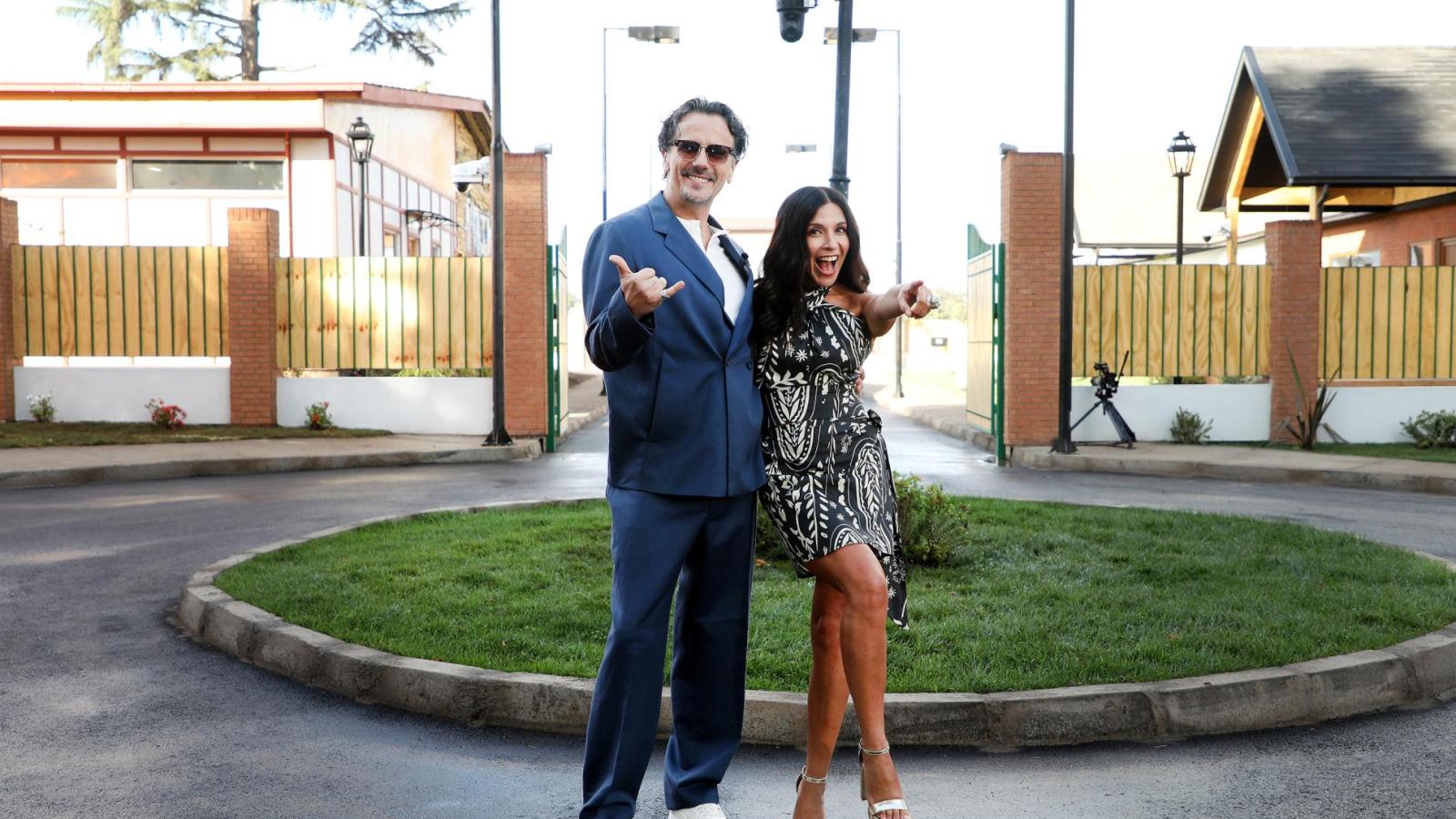 Sergio Lagos y Karla Constant, conductores de "Vecinos al límite"