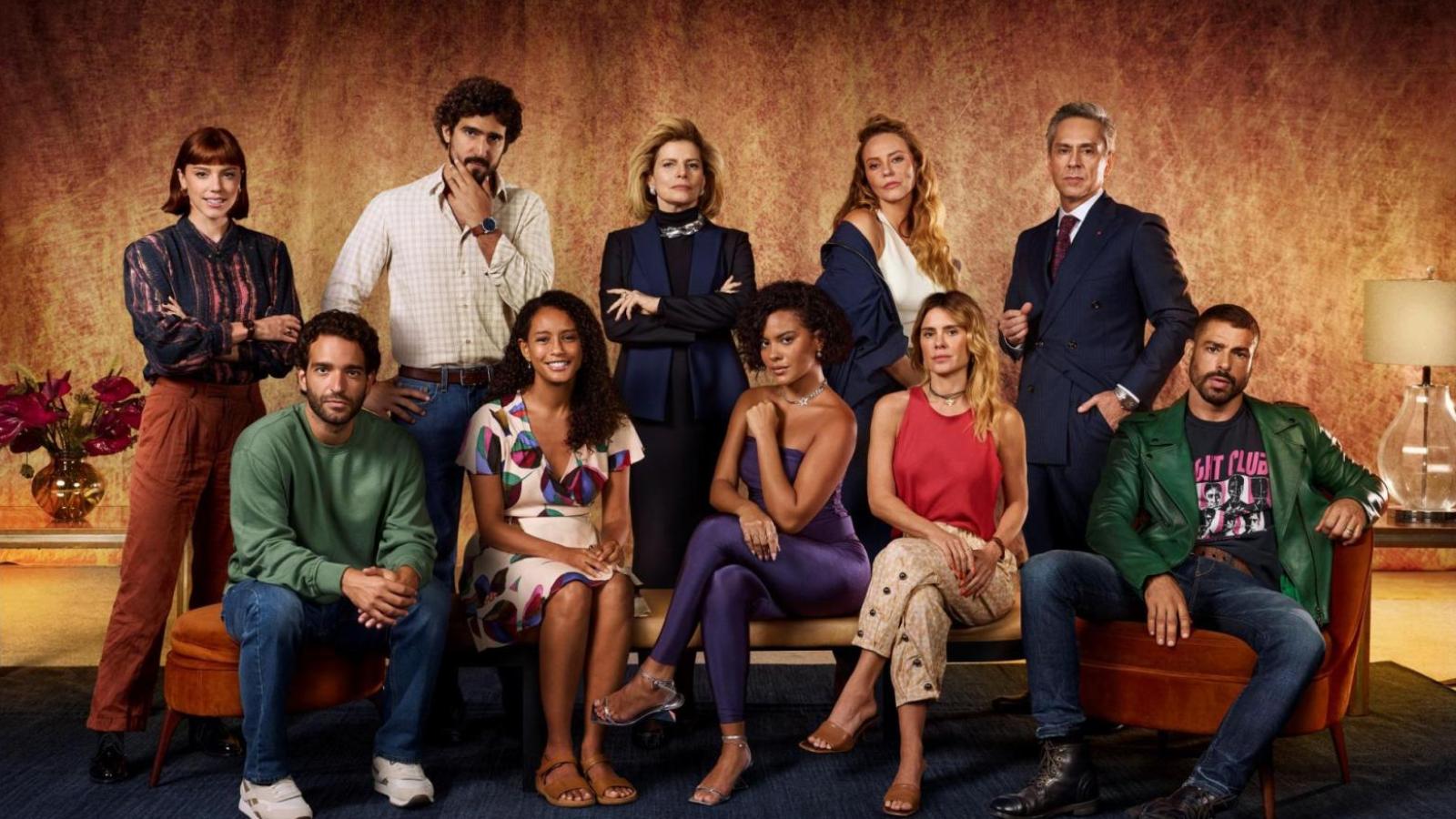 El elenco de "Vale todo"