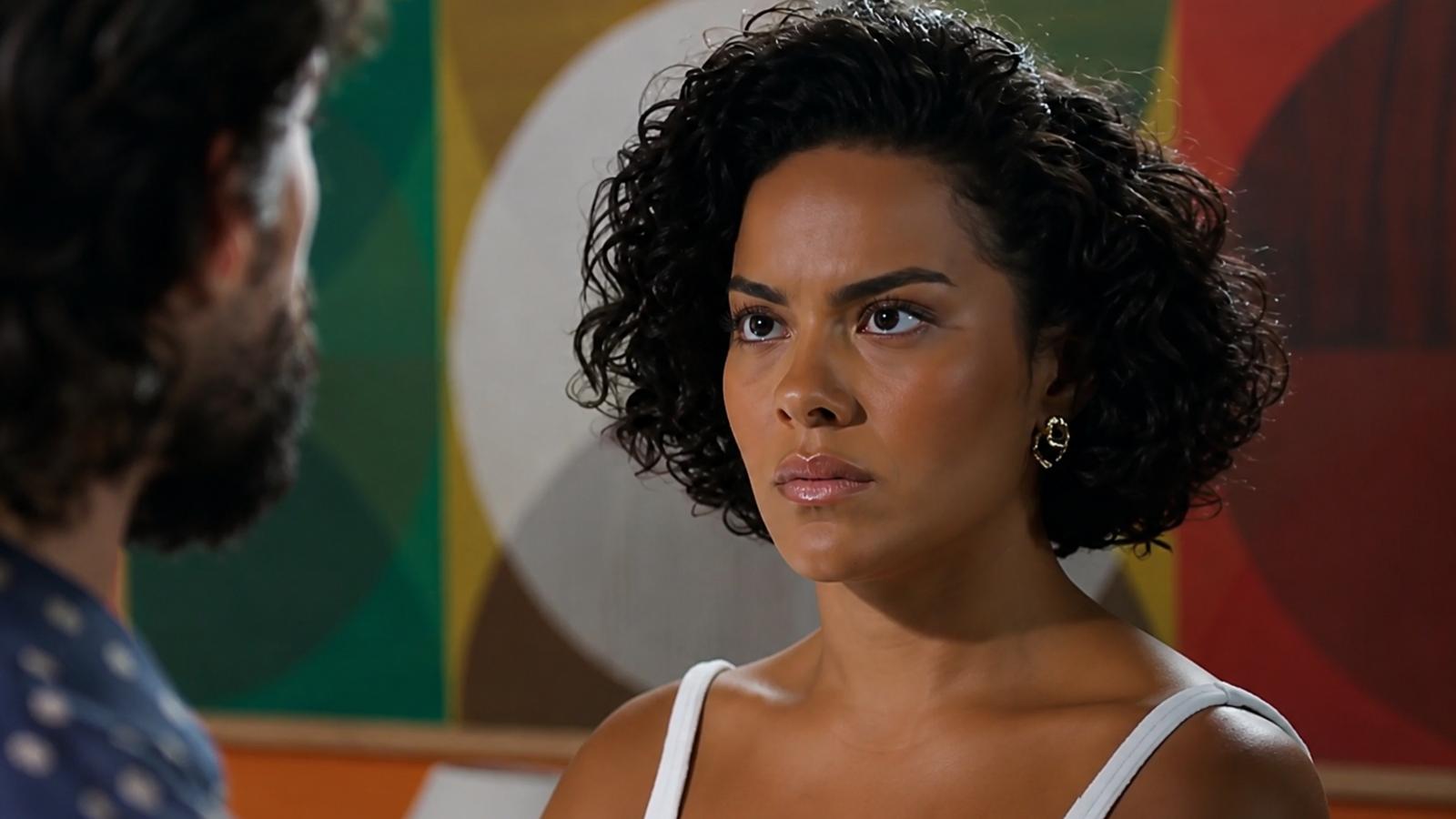 Bella Campos, la protagonista de "Vale todo"