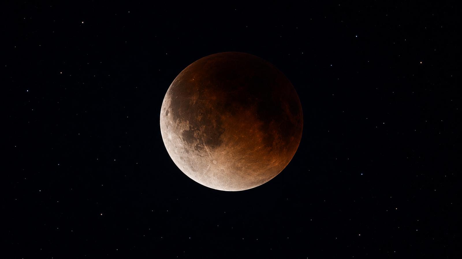 Eclipse lunar parcial 2026 - Referencia 