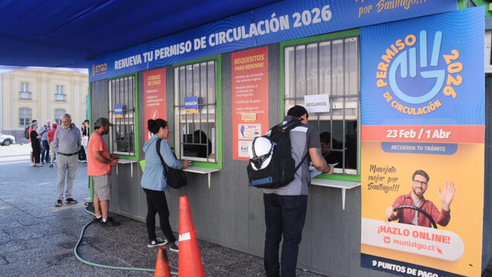 Permiso de circulación 2026 / Agencia Uno