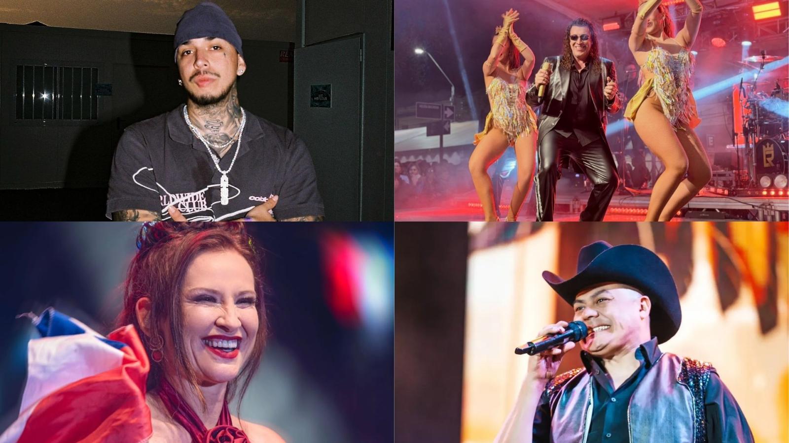 Estos artistas musicalizarán la jornada.