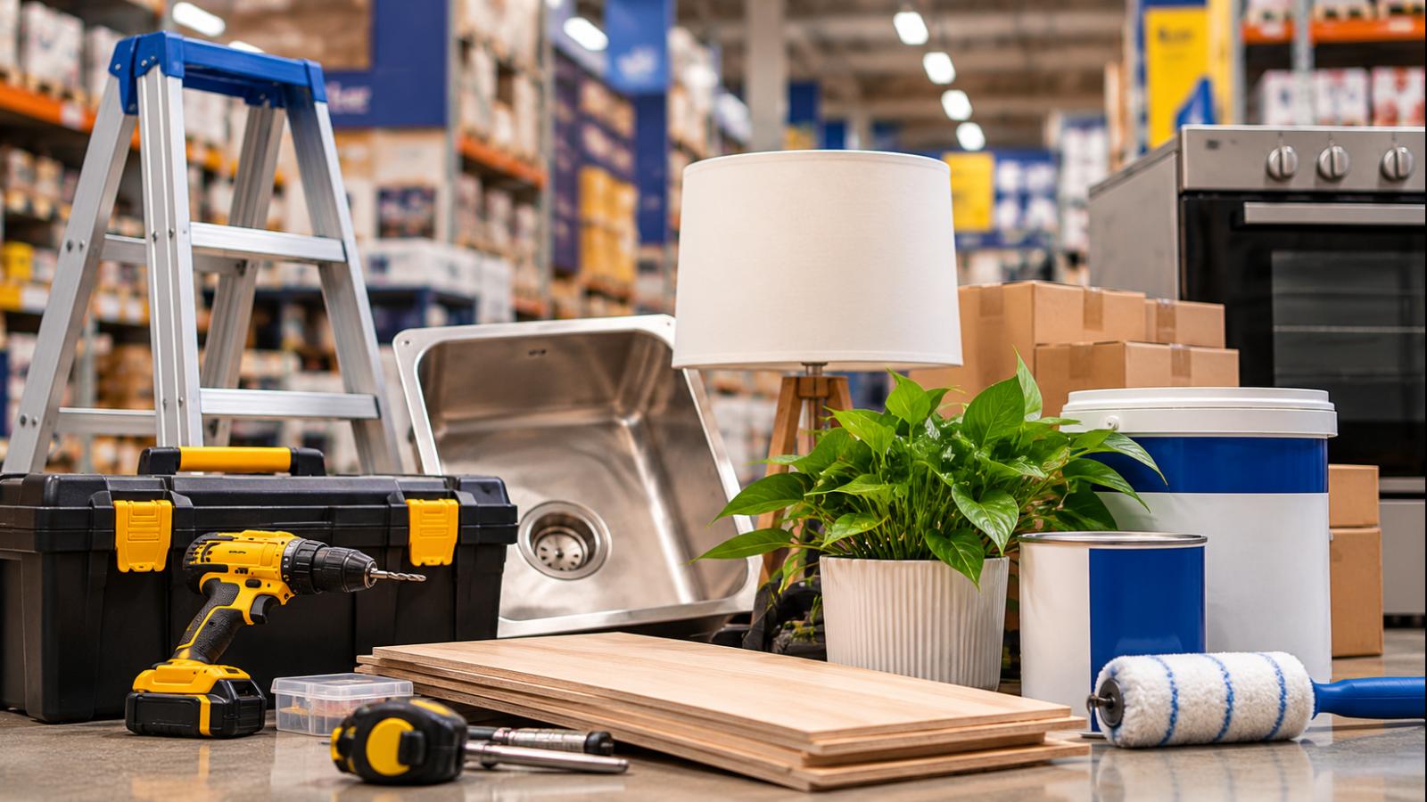 Remate en tienda de construcción - Foto referencia 