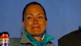 Paula Pavic no aguantó el llanto por la primera eliminada de Vecinos al límite