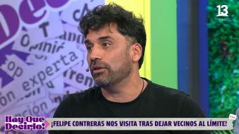 Felipe Contreras aseguró que no cruzó ningún límite acordado con su pareja por su relación con Paz Roldán