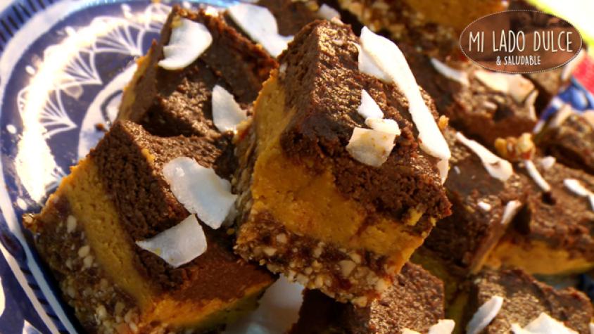 Cuadritos de lúcuma