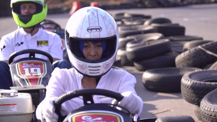 La velocidad familiar de Go Karts