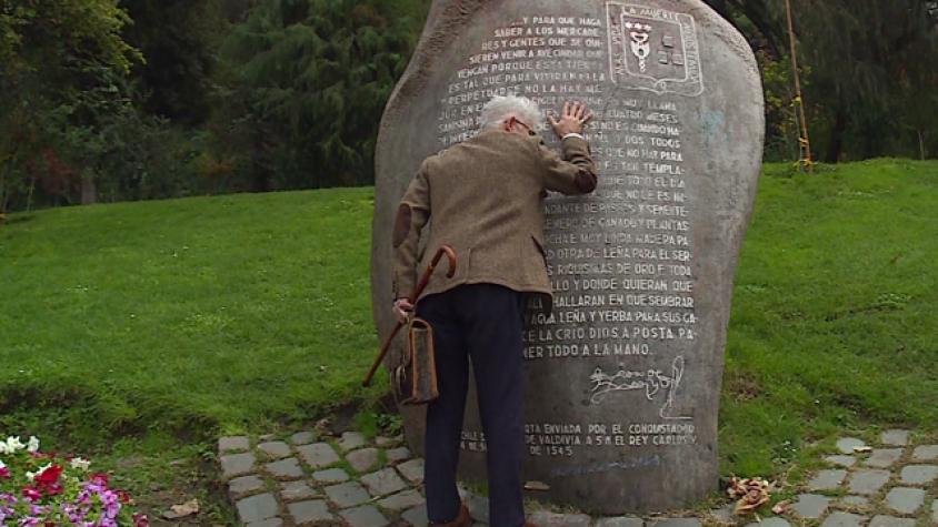 La carta-piedra de Pedro de Valdivia