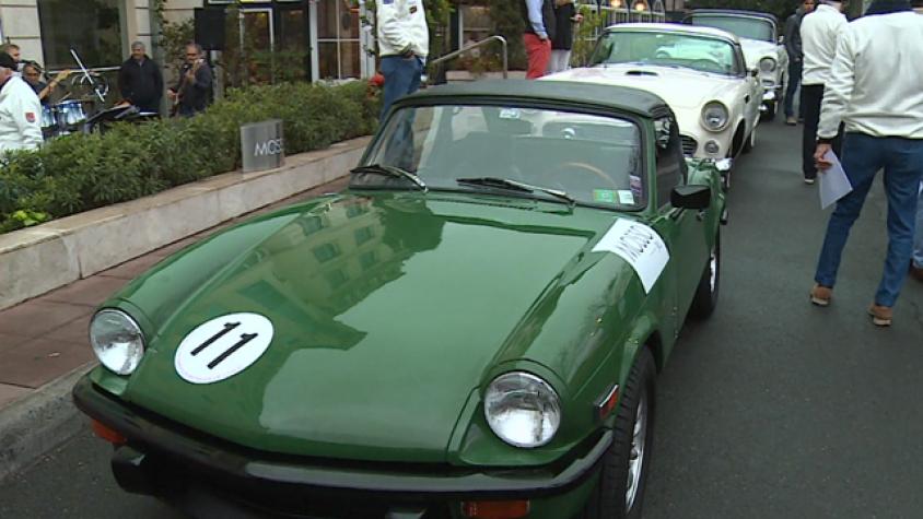 El rally de autos clásicos de Santiago a La Serena