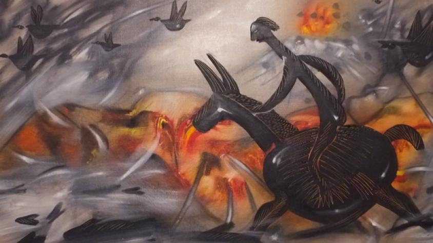 Diversas obras de Nemesio Antúnez