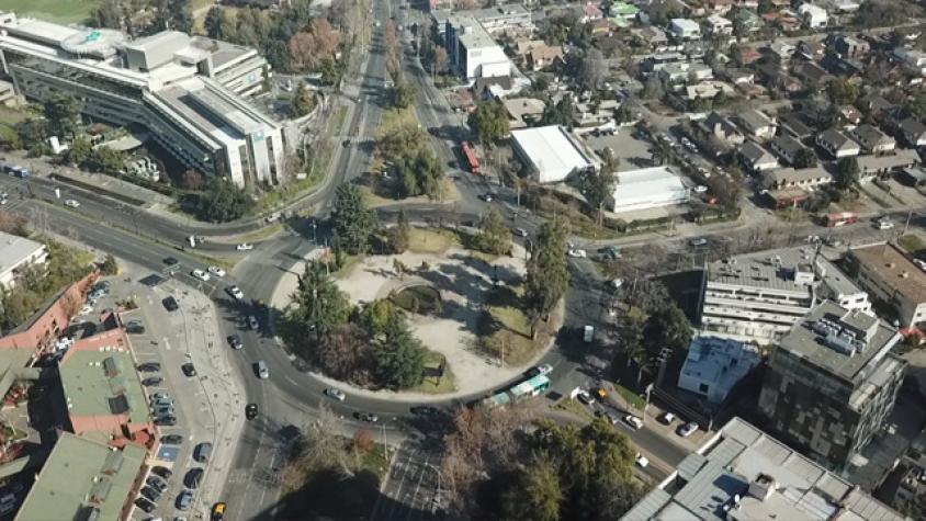 La no renovada Rotonda Irene Frei