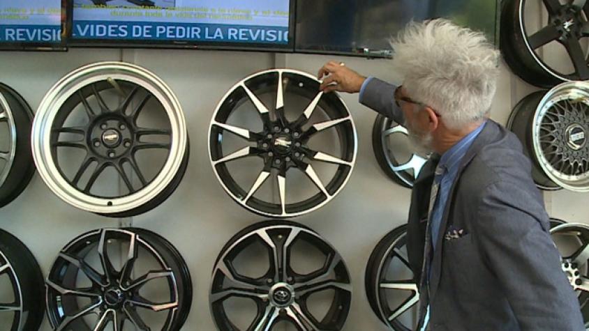 Gozando los diversos diseños de llantas