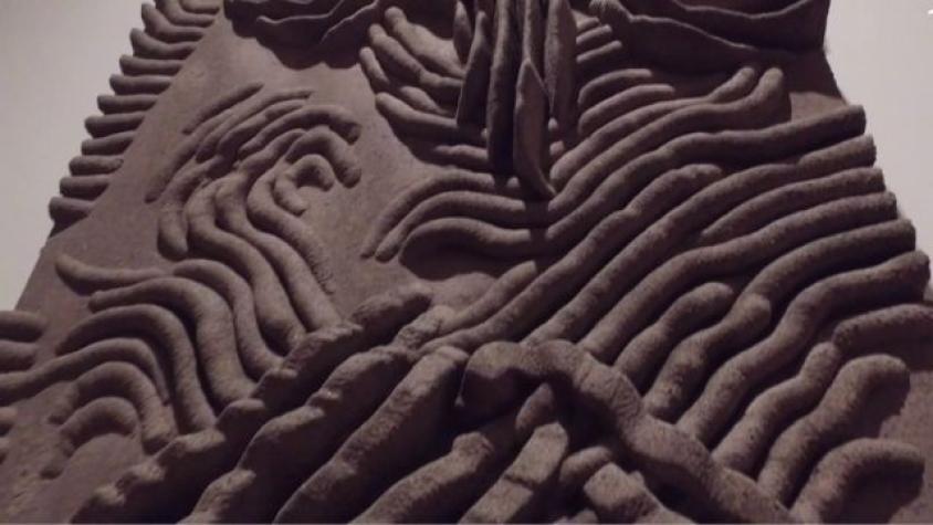 Las herramientas de Federico Assler para sus esculturas (2017)