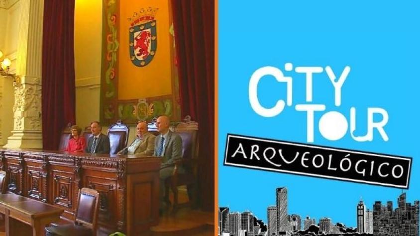 El rimbombante Salón de Honor de la Municipalidad de Santiago (2013)