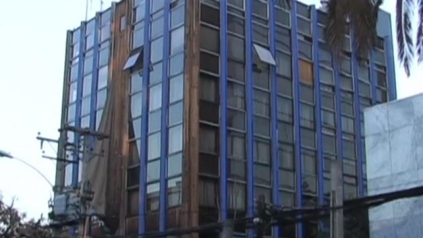 Los vestigios de las construcciones de Avenida Suecia