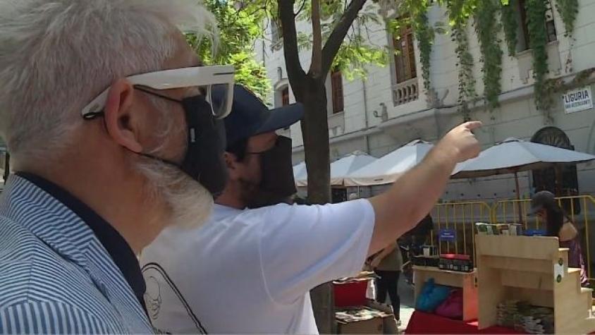 Barrio Lastarria en compañía de Rodrigo Salinas