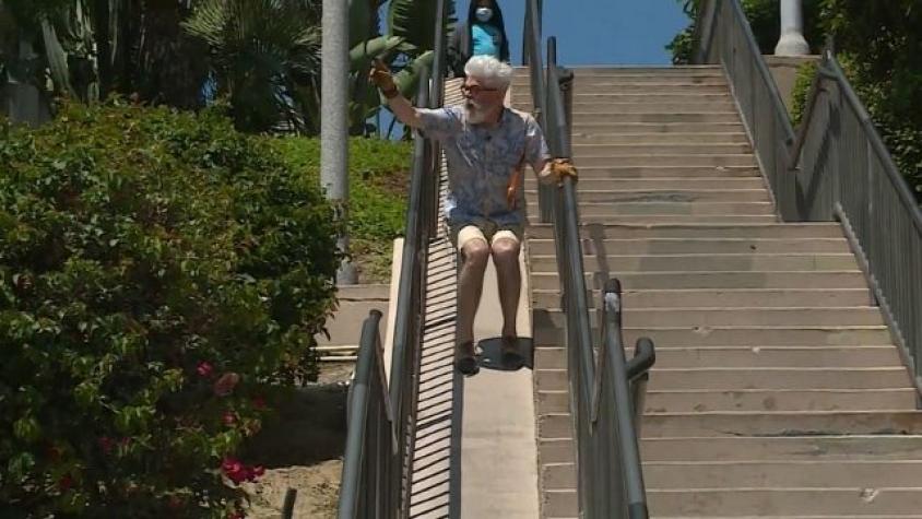 Conociendo a un pariente de la Carmela