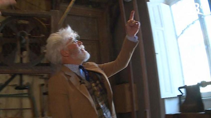 El gran hallazgo que fue para Federico y Comparini encontrar un museo de herramientas