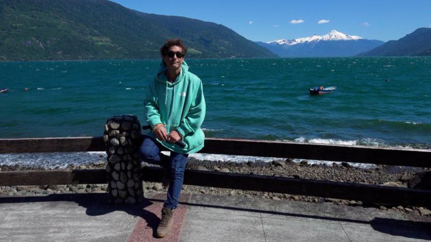 Claudio Iturra en La ruta de la Patagonia